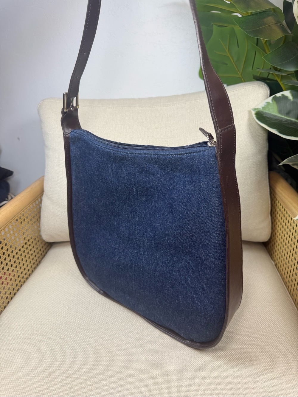 Vintage Denim Terry Lewis Classic Luxuries Bag - Picture 3 of 8